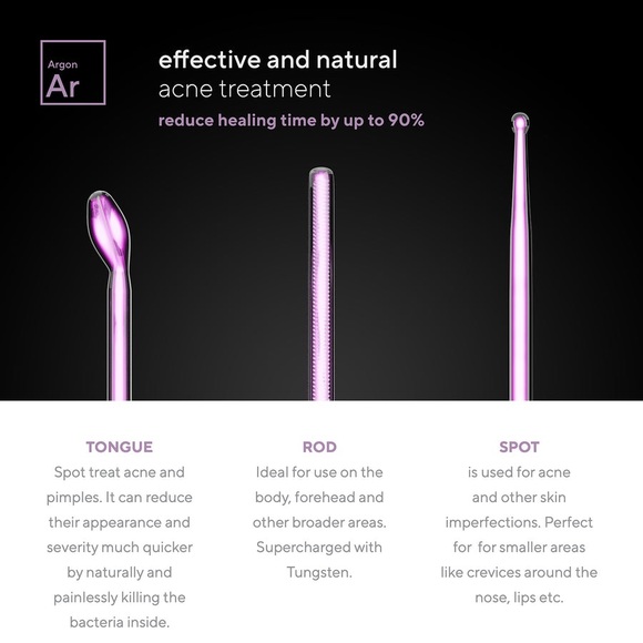 NuDerma Professional High Frequency Wand - Picture 9 of 14